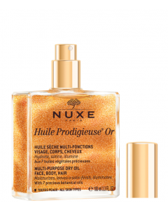 Nuxe Shimmering Gold Dry Oil Huile Prodigieuse, 100 ml.