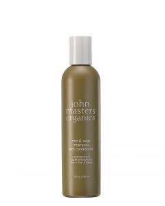 John Masters Organics Zinc & Sage Shampoo with Conditioner, 236 ml. 